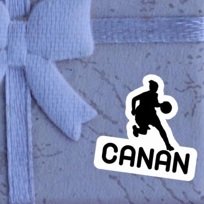 Canan Autocollant Joueuse de basket-ball Gift package Image