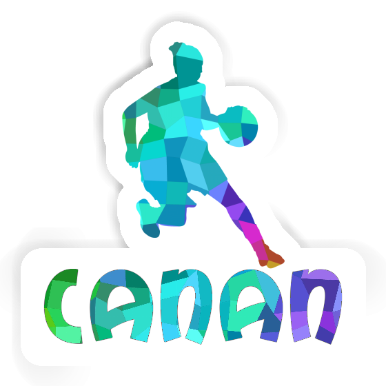 Canan Sticker Basketball Player Gift package Image