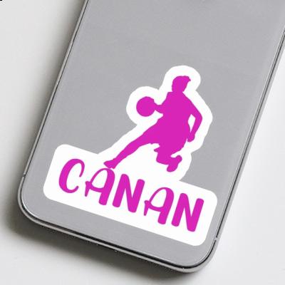 Sticker Canan Basketball Player Image