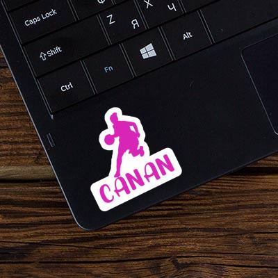 Sticker Canan Basketball Player Image