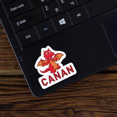 Baby-Drache Sticker Canan Notebook Image