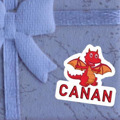 Baby-Drache Sticker Canan Gift package Image