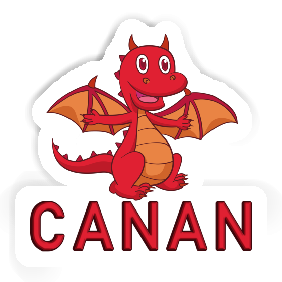 Baby-Drache Sticker Canan Laptop Image