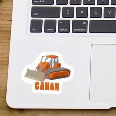 Canan Aufkleber Bagger Laptop Image