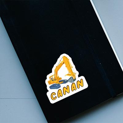 Excavator Sticker Canan Gift package Image