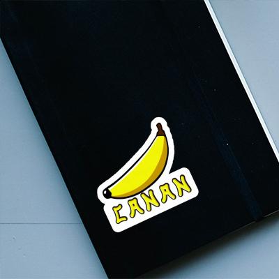 Aufkleber Canan Banane Notebook Image