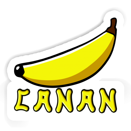 Aufkleber Canan Banane Image