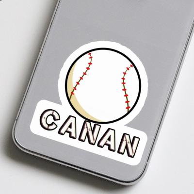 Sticker Baseball Ball Canan Image