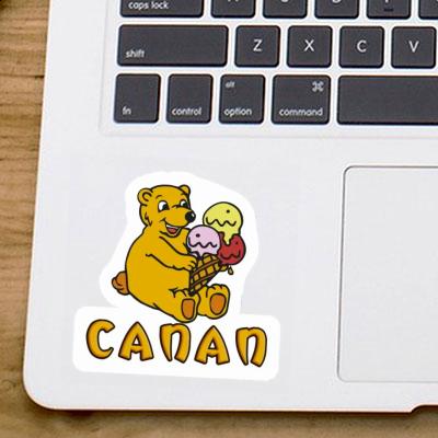 Sticker Bear Canan Laptop Image