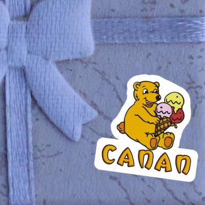 Sticker Bear Canan Notebook Image