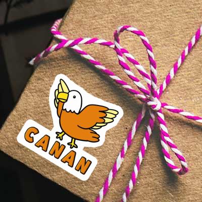 Sticker Bird Canan Notebook Image