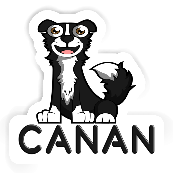 Border Collie Sticker Canan Gift package Image