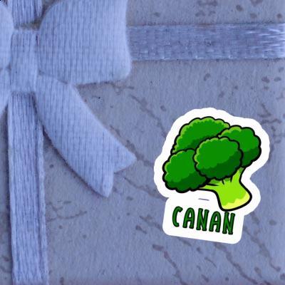 Canan Sticker Broccoli Notebook Image