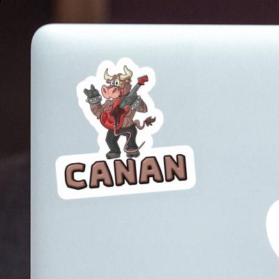 Rocking Bull Sticker Canan Laptop Image