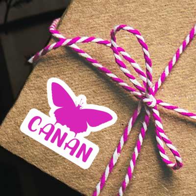 Sticker Butterfly Canan Gift package Image