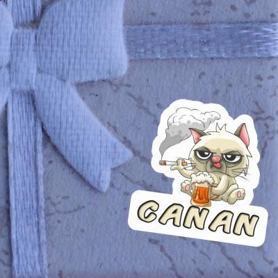 Canan Autocollant Bad Cat Notebook Image