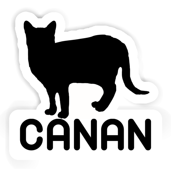 Sticker Cat Canan Laptop Image