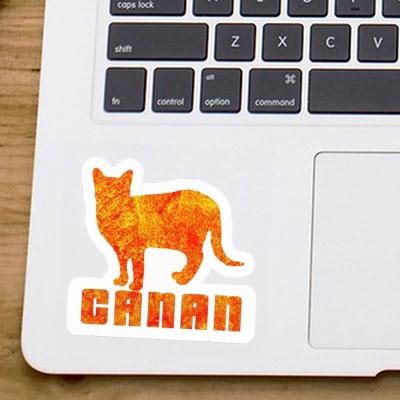 Sticker Canan Katze Gift package Image