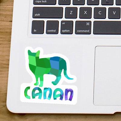 Sticker Canan Cat Image