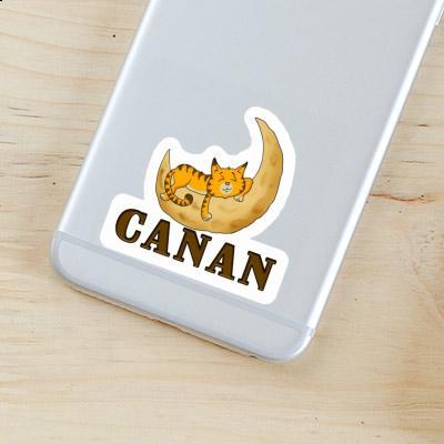 Chat Autocollant Canan Notebook Image