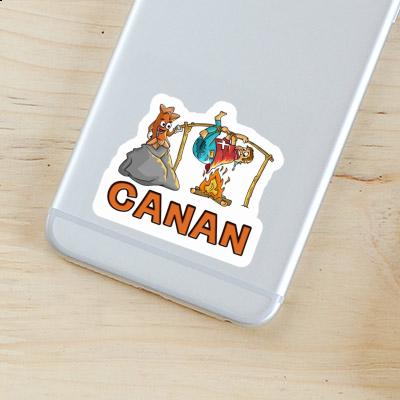 Sticker Canan Cervelat Laptop Image