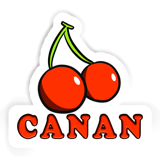 Cherry Sticker Canan Laptop Image