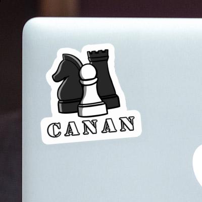 Canan Autocollant Pièce d'échec Notebook Image