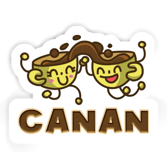 Coffee Sticker Canan Notebook Image