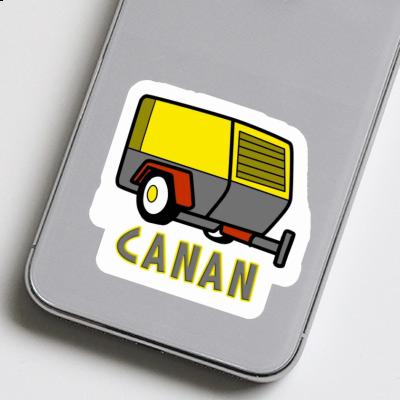 Sticker Compressor Canan Notebook Image