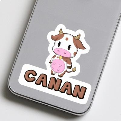 Cow Sticker Canan Notebook Image