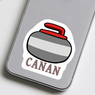 Canan Autocollant Pierre de curling Gift package Image