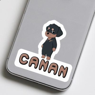 Rottweiler Autocollant Canan Notebook Image