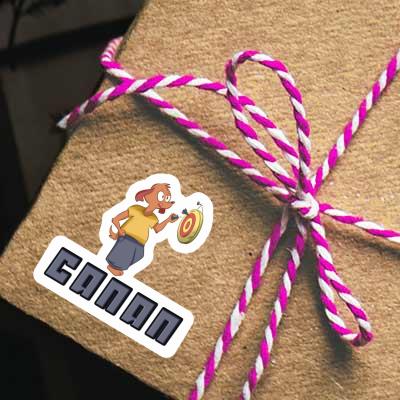 Sticker Canan Dog Gift package Image