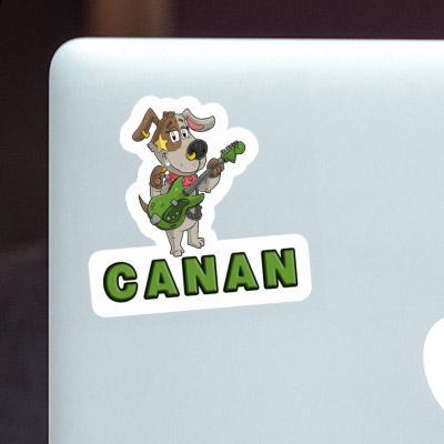 Sticker Guitarist Canan Image