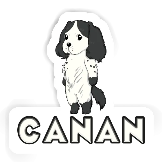 Canan Sticker Spaniel Notebook Image