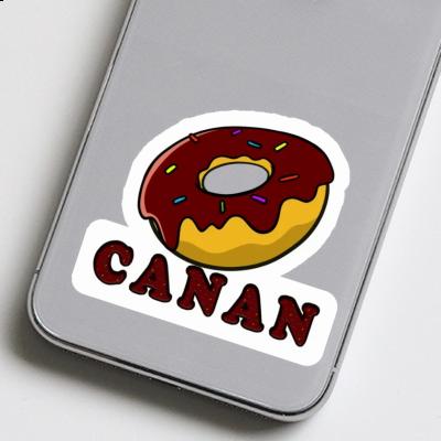 Autocollant Canan Donut Notebook Image