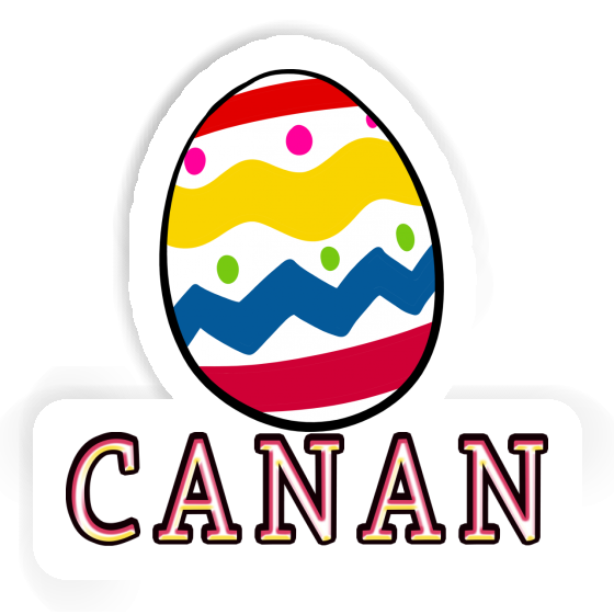 Sticker Canan Easter Egg Gift package Image