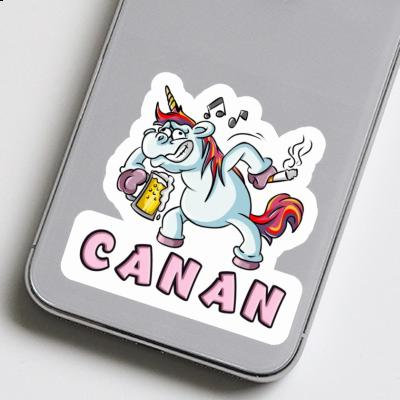 Canan Sticker Unicorn Notebook Image