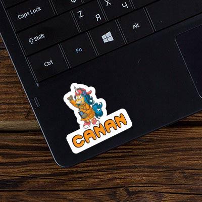 Hip-Hop Einhorn Aufkleber Canan Laptop Image