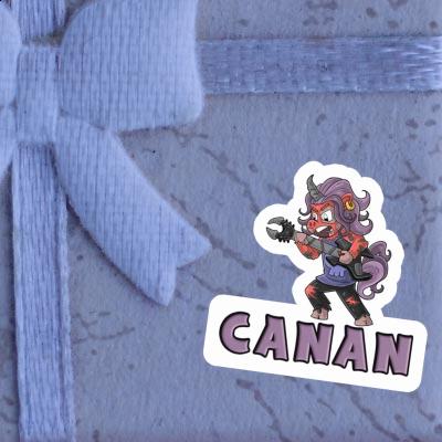 Sticker Rocking Unicorn Canan Gift package Image