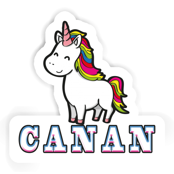 Sticker Canan Unicorn Image