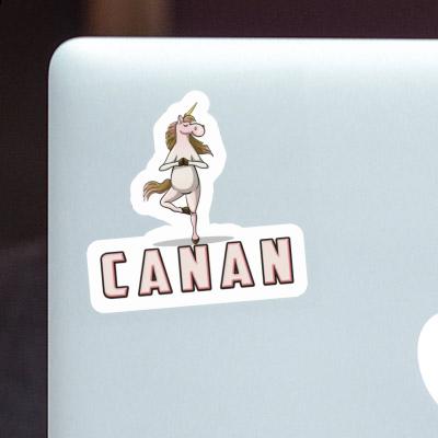 Canan Sticker Yoga Unicorn Gift package Image