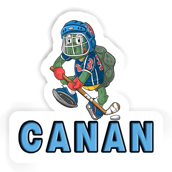 Canan Sticker Hockey Player Gift package Image