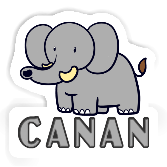 Canan Sticker Elephant Gift package Image