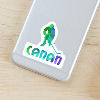 Sticker Hockey Player Canan Image