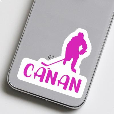 Aufkleber Canan Eishockeyspielerin Image