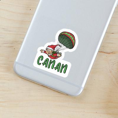 Skydiver Sticker Canan Image