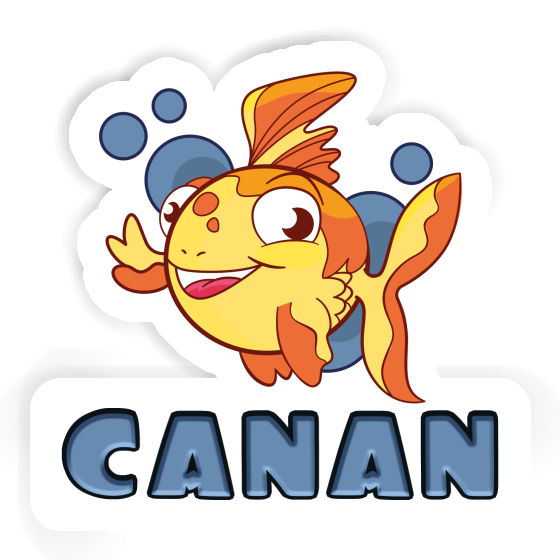 Canan Sticker Fish Notebook Image