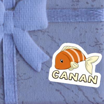 Canan Sticker Fish Notebook Image