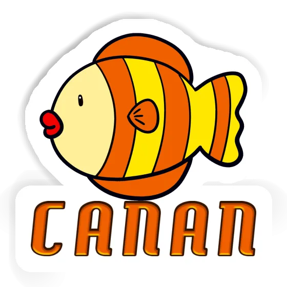 Sticker Fish Canan Notebook Image